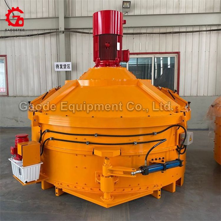 GCPM large capacity concrete planetary mixer mobile mortar mixer